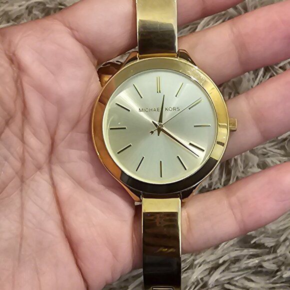 Gold Michael Kors Bengal Watch - Picture 1 of 3